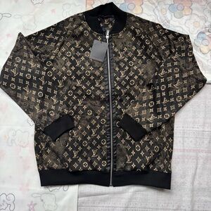 Louis Vuitton Men's Brown Monogram Pattern Jacket